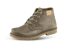 Children's boots in brown-pearl color