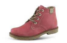 Children's boots from pink nappa