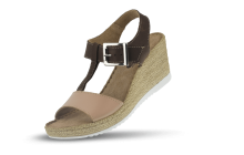 Ladies' brown sandals