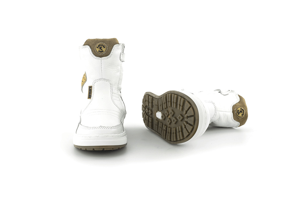Kids'-teen boots in white beige color 360° placeholder image