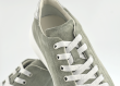 Ladies' sports shoes in gray suede leather Thumb