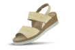 Ladies' beige sandals Thumb 360 °