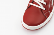Детски спортни обувки с цип в червена напа Thumb