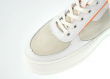 Ladies' sports shoes in white and orange colours Thumb