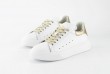 Ladies' sneakers in white and gold Thumb