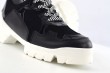 Ladies' sneakers made from black suede Thumb