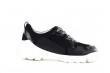 Ladies' sneakers made from black suede Thumb