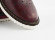 Дамски ежедневни обувки в цвят бордо Thumb