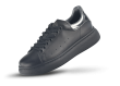 Ladies' sports shoes in black and silver Thumb 360 °