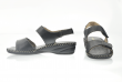 Ladies' black sandals Thumb