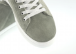 Ladies' sports shoes in gray suede leather Thumb