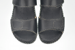 Ladies' black sandals Thumb