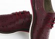 Дамски ежедневни обувки в цвят бордо Thumb