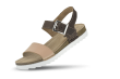 Ladies' brown sandals Thumb 360 °