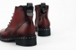 Ladies' boots with an impressive footbed in claret color Thumb