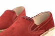 Дамски обувки с ластик в червено Thumb