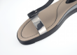 Ladies' sandals in black and silver Thumb