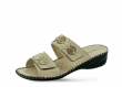 Ladies' slippers in beige Thumb 360 °