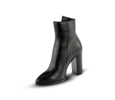 High ladies' boots with zipper