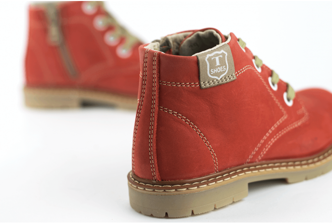 Kids' boots type chukka in tile color