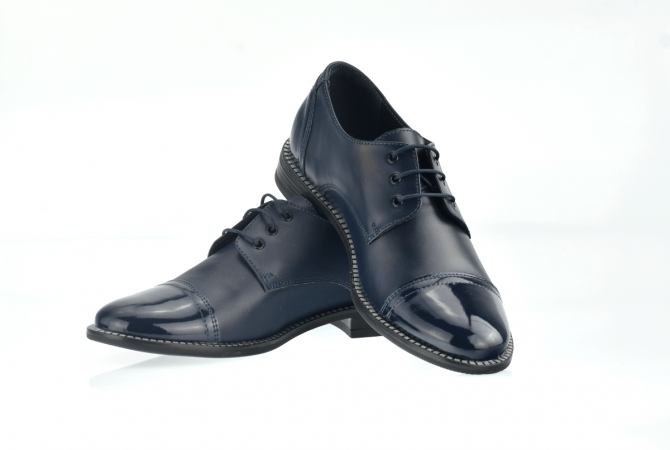 Ladies' dark blue everyday shoes