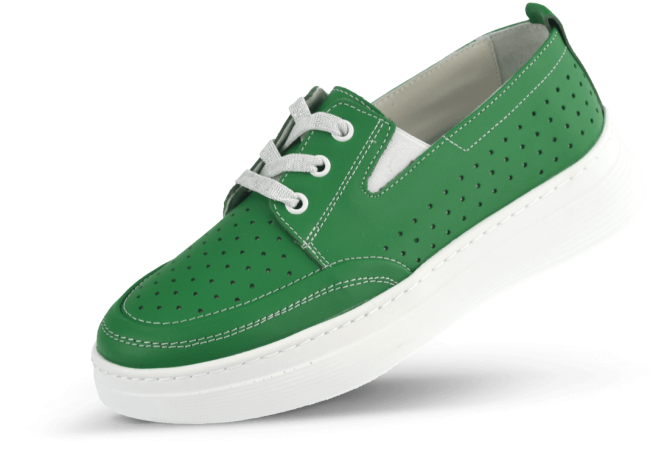 Ladies everyday green shoes